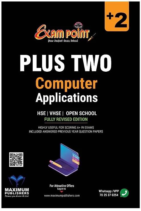 Plus Two Computer Application Kerala Syllabus ( HSE , VHSE ,OPEN SCHOOL )